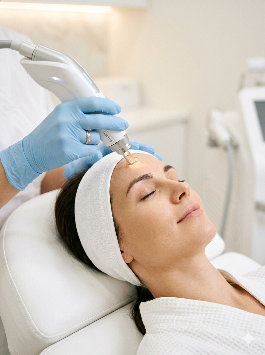 Medical device for skin quality